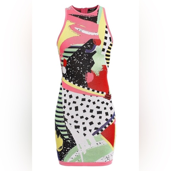 Balmain sleeveless 80’s mini dress - Picture 10 of 16